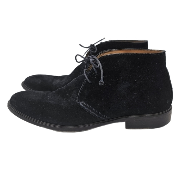 Gordon Rush Midnight Blue Suede Chukka Lace Boots Size 9.5 - Picture 2 of 11